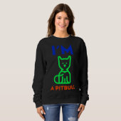 Sweatshirt Im A Pitbull (Devant entier)