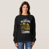 Sweatshirt I'm Done Peopling Let's Go Camping  Campfire Campe (Devant entier)