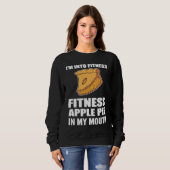 Sweatshirt I'm into Fitness Foodie or Baker (Devant entier)