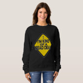 Sweatshirt I'm Kind Of A Bead Deal Beadwork Sewing Hand Stitc (Devant entier)