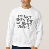 Sweatshirt I'm Nice (Devant)