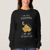 Sweatshirt I'm Not Sleeping I'm Just Resting My Eyes Cloud Da (Devant)
