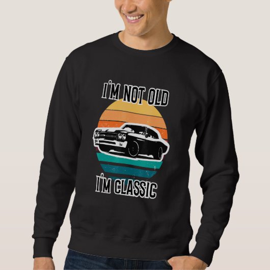 Sweatshirt Im Pas Vieux Im Classic Graphic Tee Car Glory (Devant)