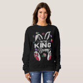 Sweatshirt I'm The King Cute Bunny Matching Family Easter Day (Devant entier)