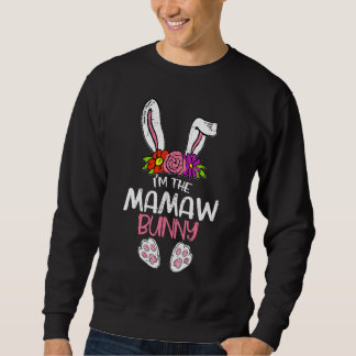 Sweatshirt Im The Mamaw Bunny Pâques drôle Da de la mère de P