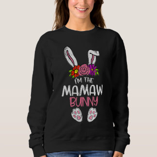 Sweatshirt Im The Mamaw Bunny Pâques drôle Da de la mère de P