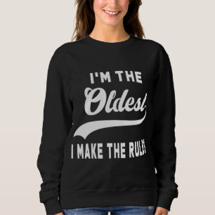 Sweatshirt I'm The Oldium Elf Family Matching Funny Christmas
