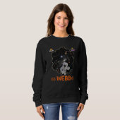 Sweatshirt Image de champ profond de l'astronaute Webb Space (Devant entier)