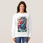Sweatshirt Imaginaire Dragon (Devant entier)