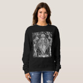 Sweatshirt Immaculée Conception Mary Breviarium Traditionnell (Devant entier)