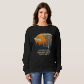 Sweatshirt Implique Putts Swing Disc Golf Pun Golfer Plaisant (Devant entier)