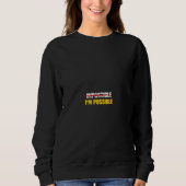 Sweatshirt impossible je suis possible (Devant)