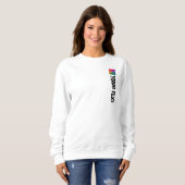 Sweatshirt Impression Double Face Personnalisable Femme Moder (Devant entier)