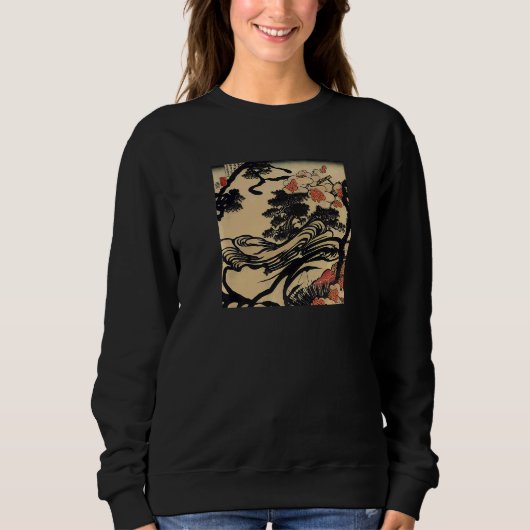 Sweatshirt Impression Japonaise 2 (Devant)