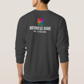 Sweatshirt Impression latérale Travail Uniforme Hommes Cool g (Dos)