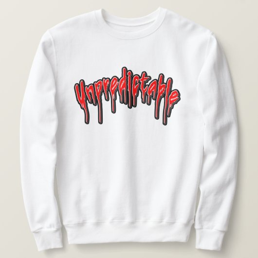 Sweatshirt Imprévisible (Design devant)