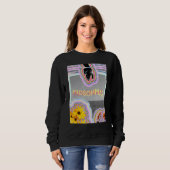Sweatshirt Imprimantes inspirées du Midsommar (Devant entier)