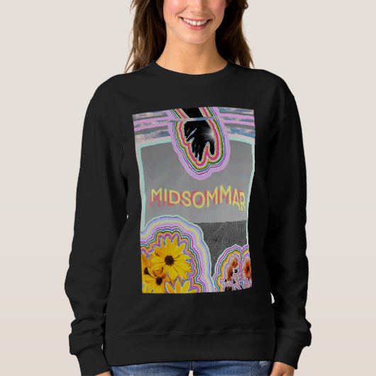 Sweatshirt Imprimantes inspirées du Midsommar (Devant)