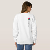 Sweatshirt Imprimé à l'arrière Femme Moderne Modèle élégant (Dos entier)