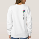 Sweatshirt Imprimé à l'arrière Femme Moderne Modèle élégant (Dos)