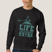 Sweatshirt in a Kayak Paddle Boat (Devant)