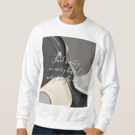 Sweatshirt in stijlvolle abstracte graphic