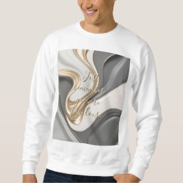 Sweatshirt in stijlvolle abstracte graphic