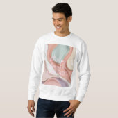 Sweatshirt in stylish abstract graphic (Devant entier)