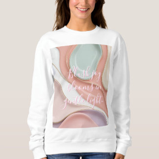 Sweatshirt in stylish abstract graphic