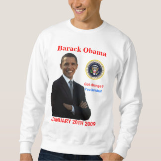 Sweatshirt Inauguration d'Obama - changement obtenu ?