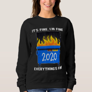 Sweatshirt Incendie de dumping