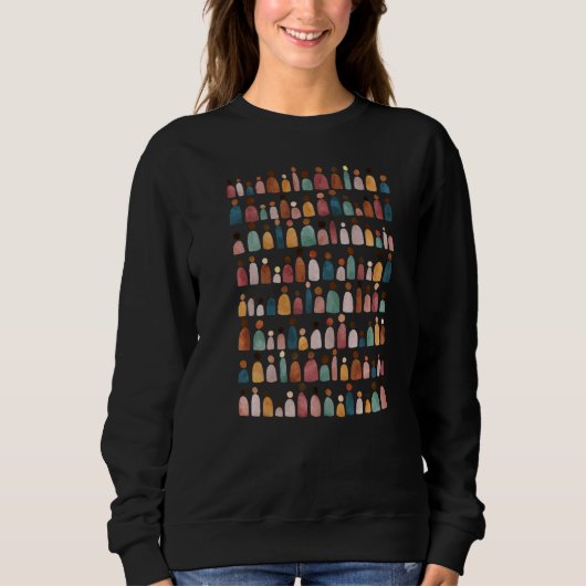 Sweatshirt Inclusion De La Diversité Et Égalité (Devant)