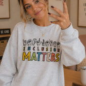 Sweatshirt Inclusion Matters ASL, Sensibilisation sur l'autis