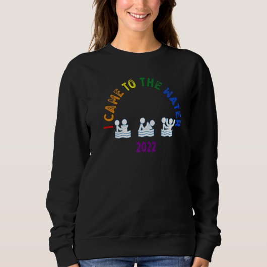 Sweatshirt Inclusive Church Baptism 2022 LGBT Gay Pride Chris (Devant)
