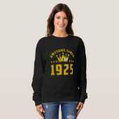 Sweatshirt Incroyable depuis 1925 Anniversaire   (Devant entier)
