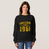 Sweatshirt Incroyable depuis l'anniversaire 1966 (Devant entier)
