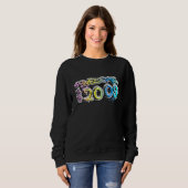 Sweatshirt Incroyable motif de graffiti depuis 2009 (Devant entier)