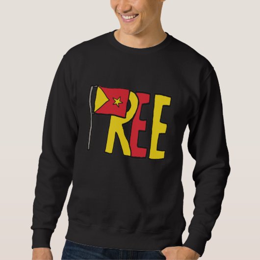Sweatshirt Indépendance Tigré Libre (Devant)