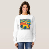 Sweatshirt Indianapolis, Indiana | Vintage Racer (Devant entier)