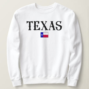 Sweatshirt Indicateur de la carte d'état du Texas USA