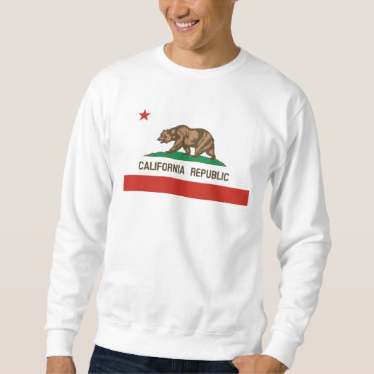 Sweatshirt Indicateur d'État de la République de Californie (Devant)