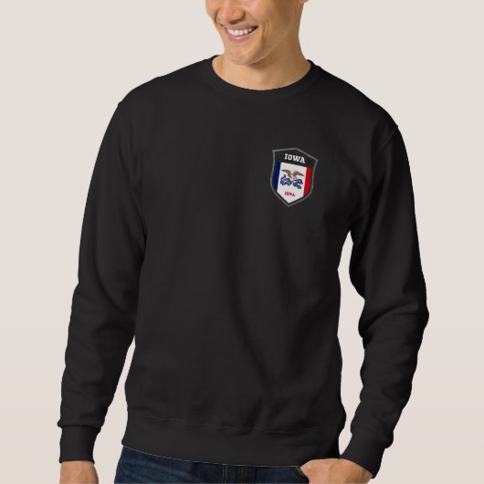 Sweatshirt Indicateur Iowa Emblem (Devant)