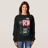 Sweatshirt Infirmière (Devant entier)