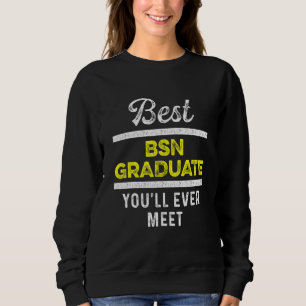 Sweatshirt Infirmière Bsn Étudiante Diplômée en soins infirmi