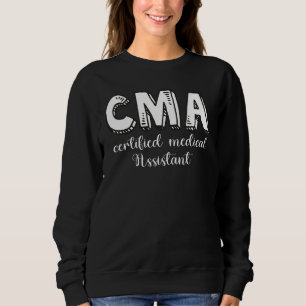 Sweatshirt Infirmière Certifiée Appréciation CMA Médical A