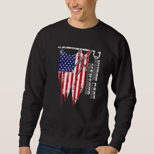 Sweatshirt Infirmière Coque Gestionnaire Gestion des Rn 3 (Devant)