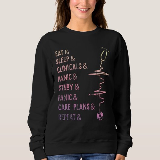 Sweatshirt Infirmière de l'école Médicale (Devant)