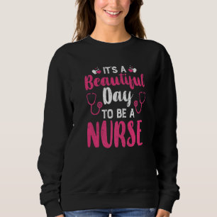 Sweatshirt Infirmière disant Soins infirmiers Santé Rn Cna L
