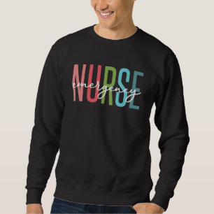 Sweatshirt Infirmière D'Urgence Infirmière Médecin Infirmière