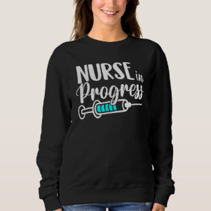 Sweatshirt Infirmière En Cours École De Soins Infirmiers Futu